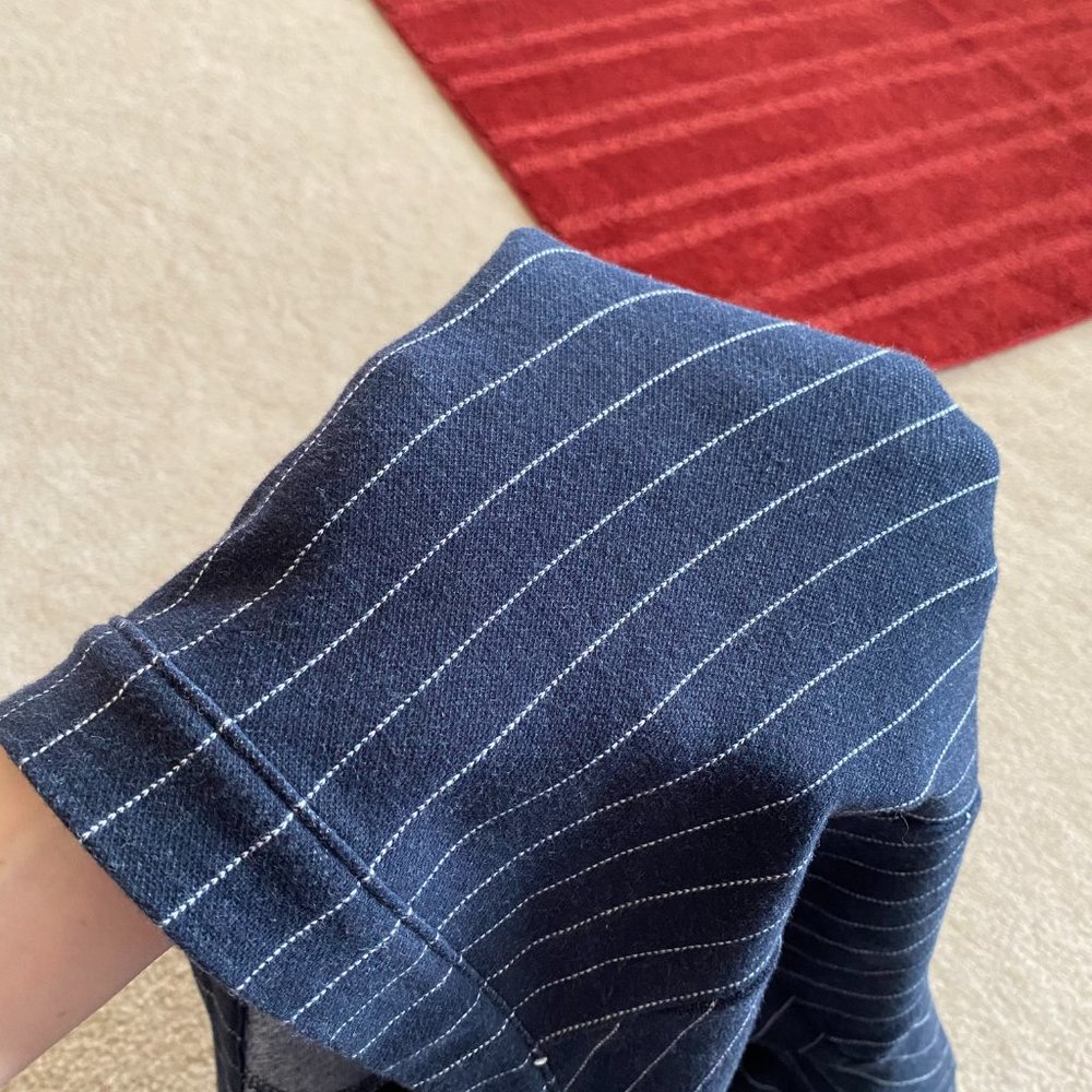 Banana Republic 8 Knit Pinstripe Skirt Unlined - Picture 9 of 12